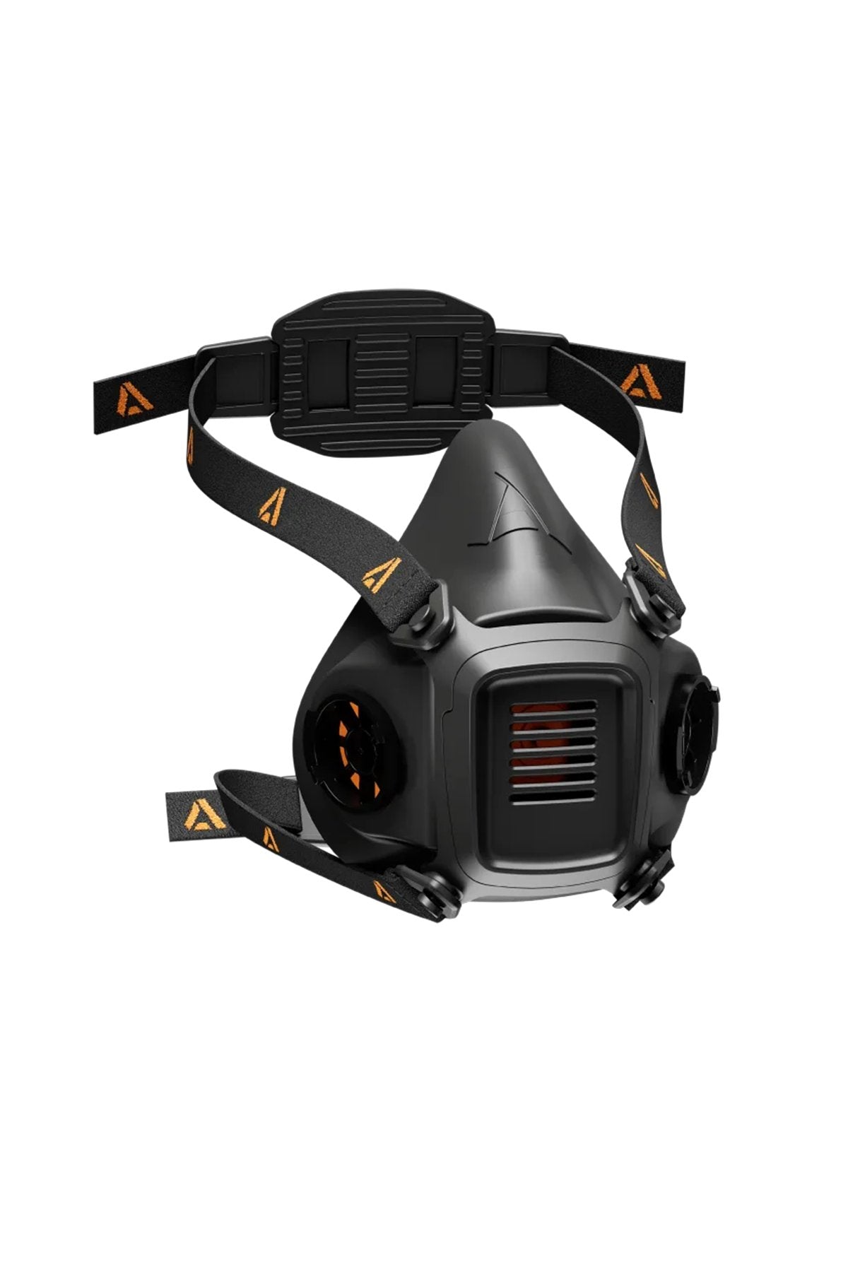 Alpha Sentinel Premium Siyah Turuncu Yarım Yüz Solunum Maskesi (Filtresiz) Alpha Sentinel Premium Siyah Turuncu Yarım Yüz Solunum Maskesi (Filtresiz)